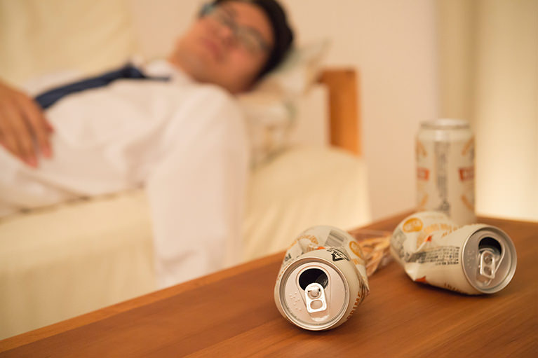 眠っている間に呼吸が止まる